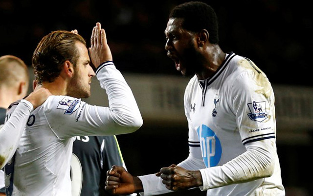 Emmanuel Adebayor Roberto Soldado Tottenham