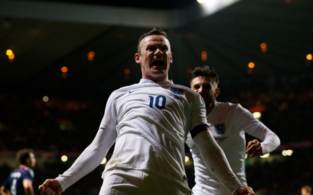 England Wayne Rooney Adam Lallana