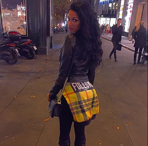 Fanny Neguesha Mario Balotelli WAG
