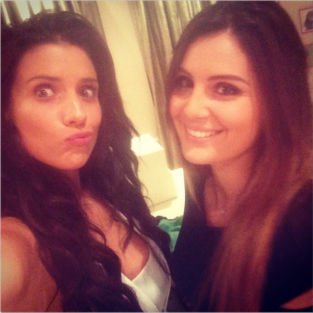 Ludivine Sagna and Marine Lloris