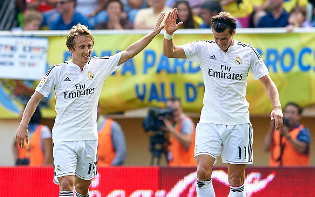 Luka Modric Gareth Bale Real Madrid
