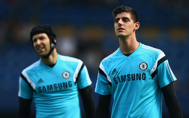 Petr Cech Thibaut Courtois Chelsea