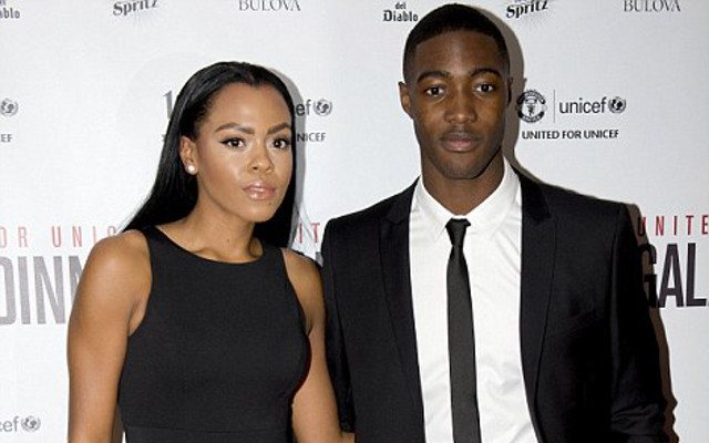 Tyler Blackett and girlfriend Naomi Thomas