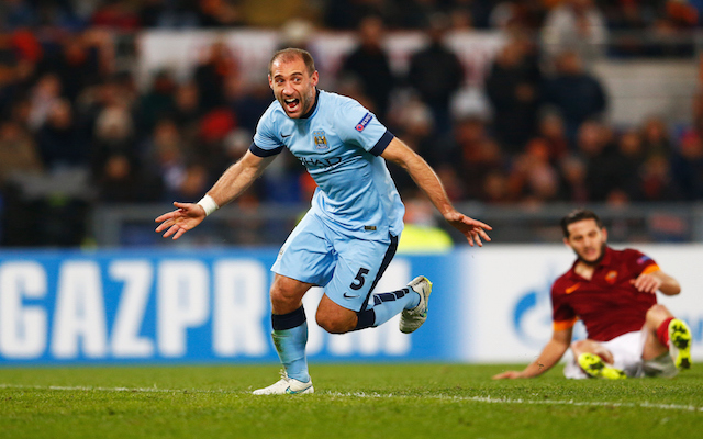 Pablo Zabaleta Manchester City