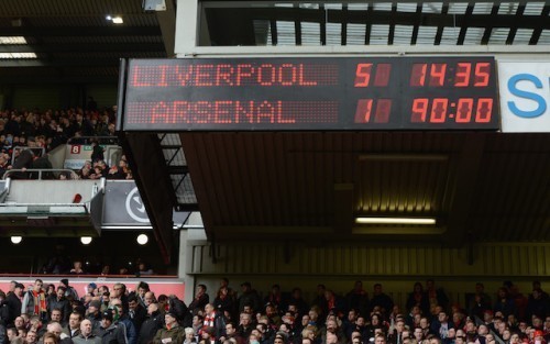 Arsenal Liverpool 5-1