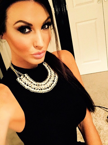 Image Curvalicious Super Wag Alice Goodwin Rocks Little Black Dress Caughtoffside