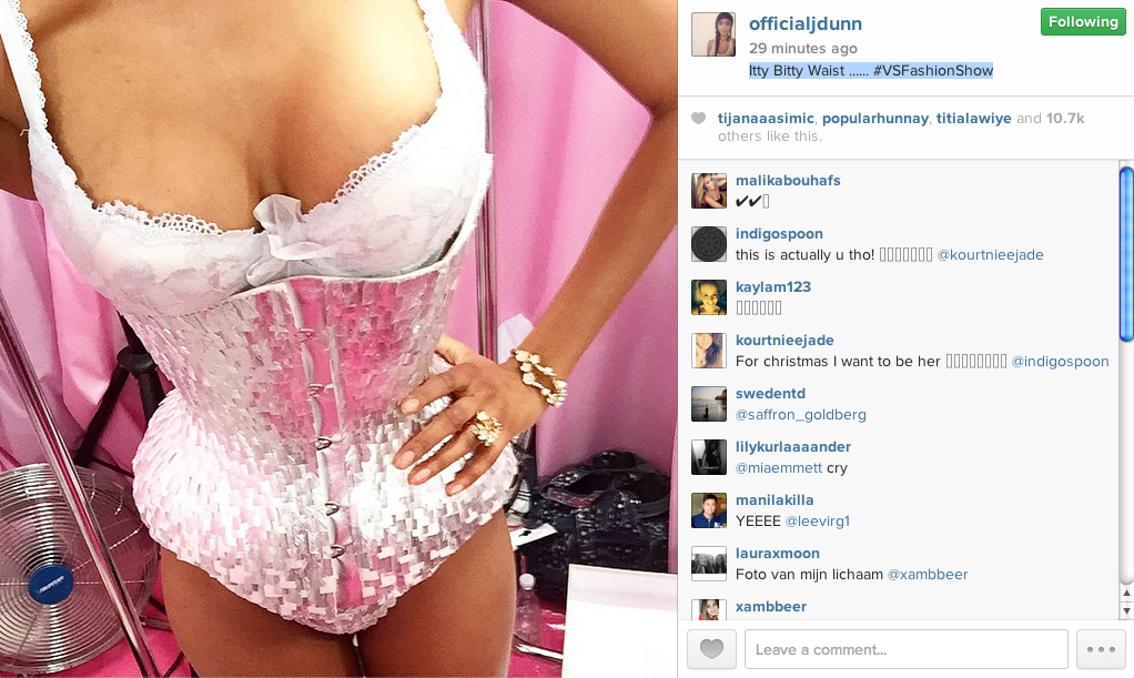 Jourdan Dunn Insta