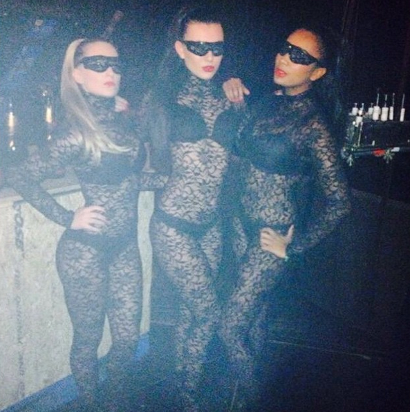 Julia Vandenweghe (Lukaku WAG) and champagne showergirls