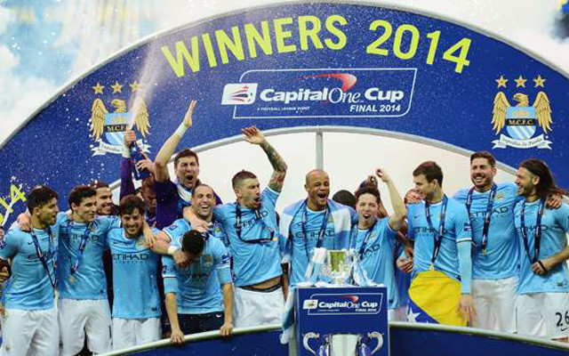Man City, Capital One Cup winners 2014