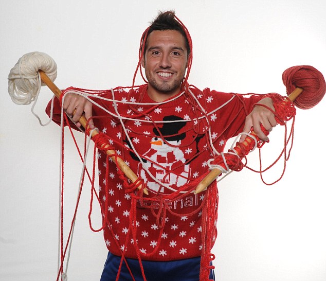 Arsenal Christmas Jumper Day campaign 2014