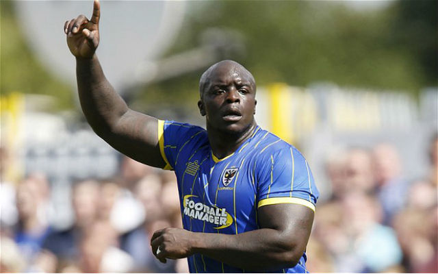 Adebayo Akinfenwa Wimbledon