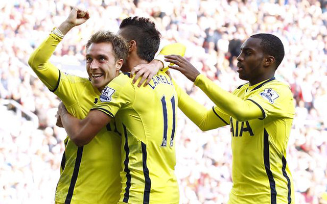 Eriksen, Lamela and Rose - Tottenham