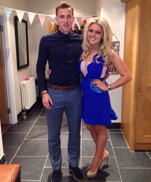 Harry Kane and Kate Gooders
