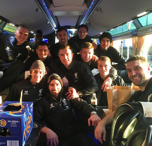 Liverpool lads and lager