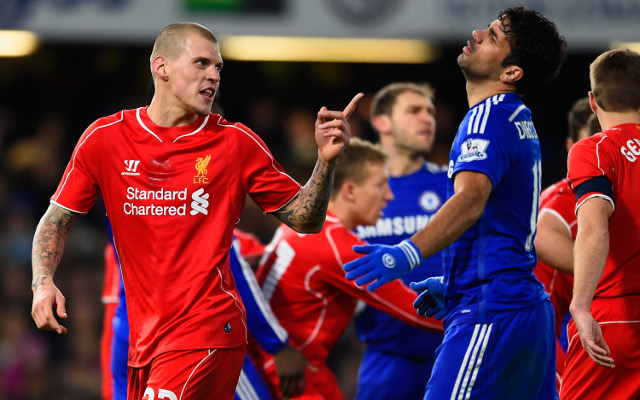 Martin Skrtel Liverpool Diego Costa Chelsea