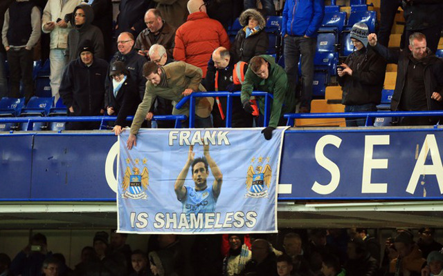 Image Manchester City Fans Copy Chelsea Supporters Produce Own Frank Lampard Banner Caughtoffside