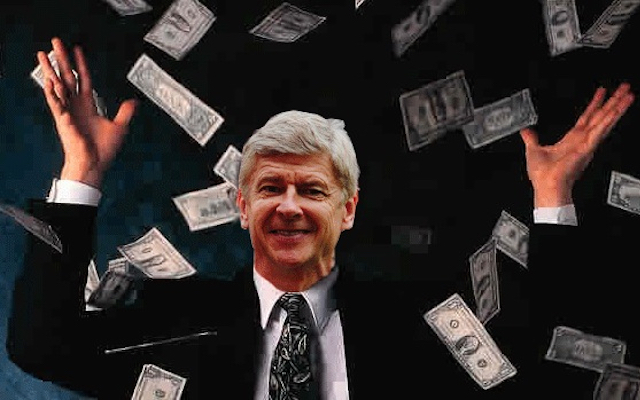 Arsene Wenger Arsenal Money