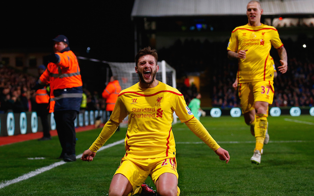 Adam Lallana, Liverpool