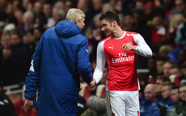 Giroud and Wenger