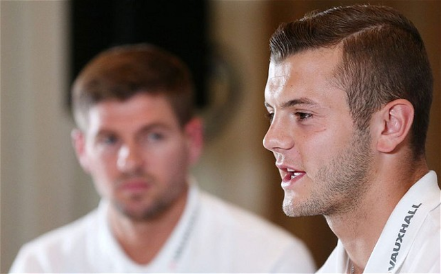 Jack Wilshere Steven Gerrard