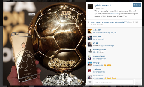 Ronaldo iPhone