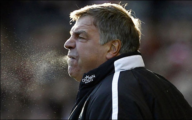 Sam Allardyce spray