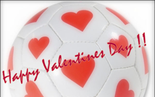 Valentines Day Football