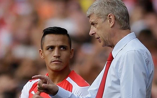 Arsene Wenger, Alexis Sanchez, Arsenal