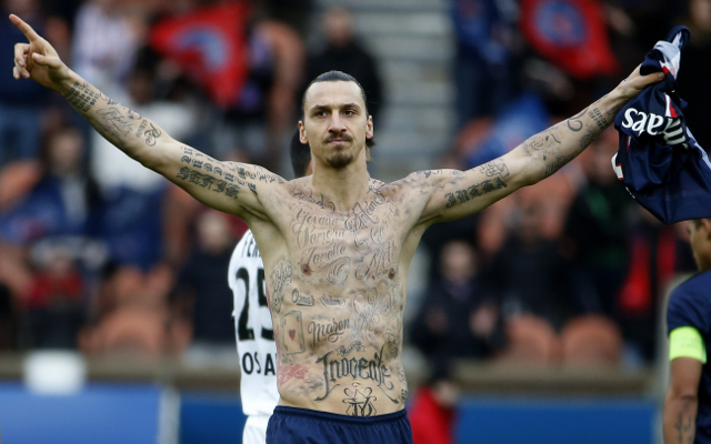 Zlatan Ibrahimovic PSG