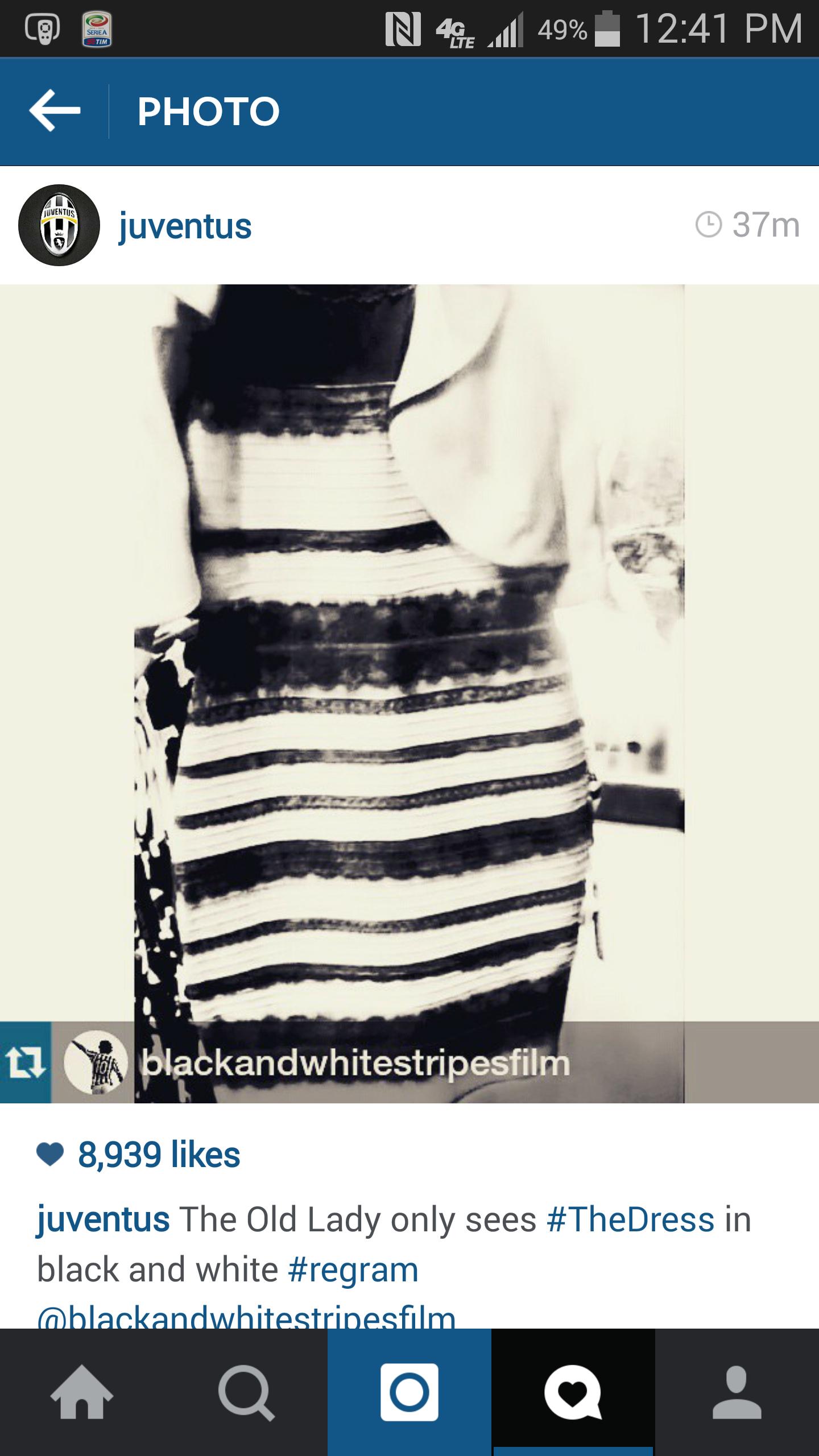 (Image) Trolled! Juventus Latest Club To Join #TheDress Trend ...