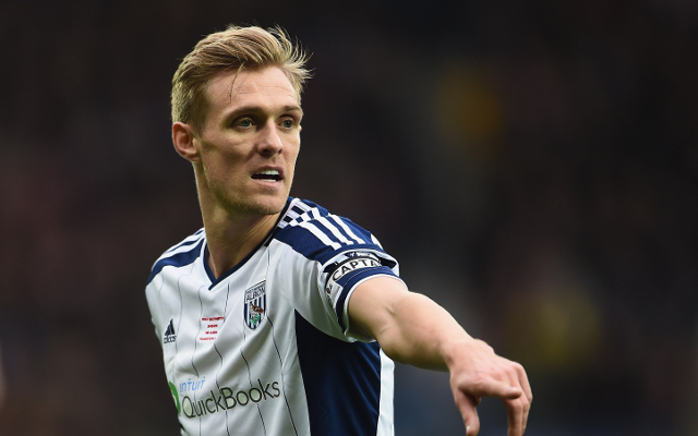 Darren Fletcher West Bromwich Albion