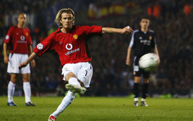 David Beckham Man Utd Real Madrid