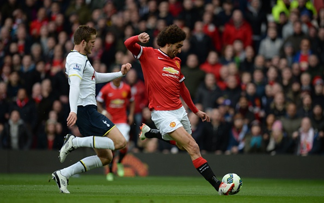 Marouane Fellaini Man Utd Spurs