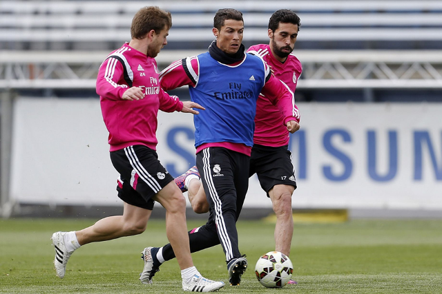 Ronaldo training