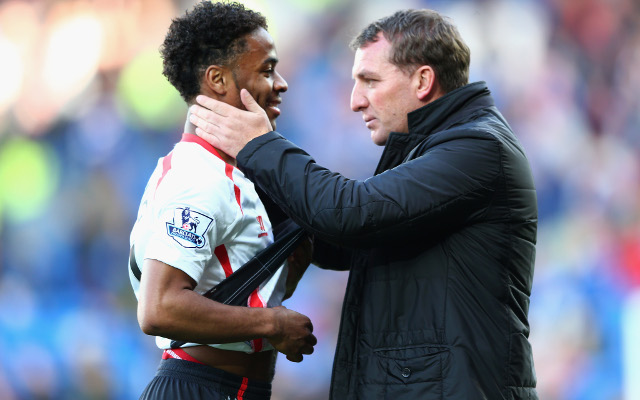 Raheem Sterling Brendan Rodgers Liverpool