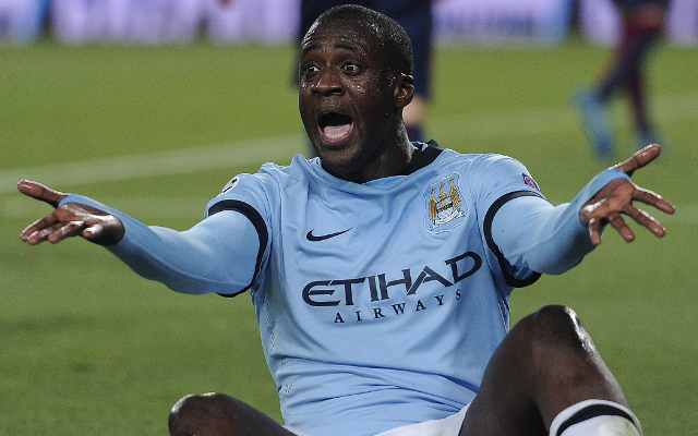 Yaya Toure Manchester City