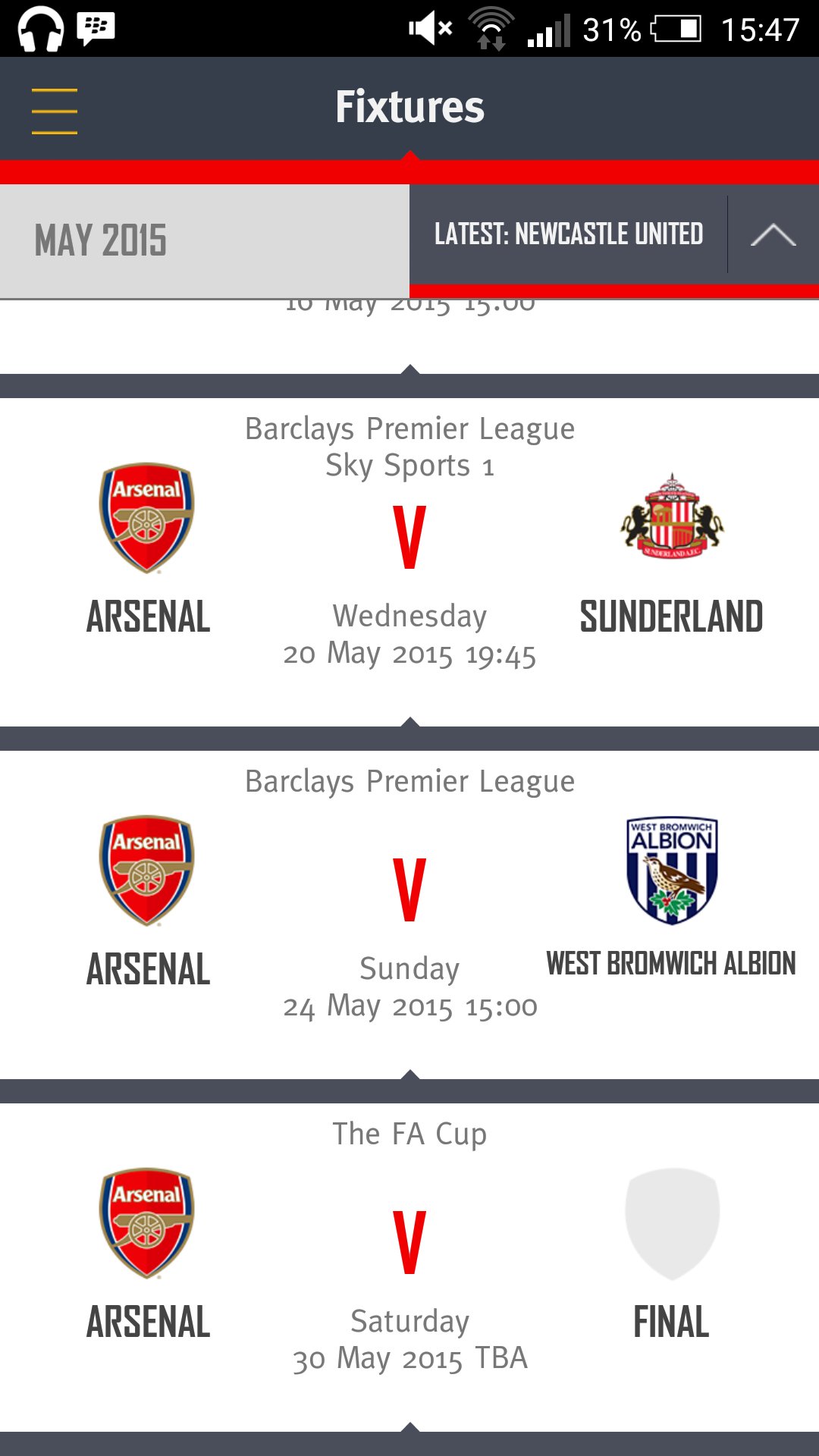 Image) Funny! Arsenal app confident of Gunners beating Reading in FA Cup  semi-final | CaughtOffside