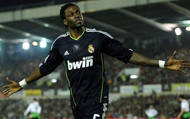 Emmanuel Adebayor Real Madrid