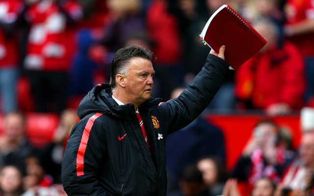 Louis Van Gaal Man United