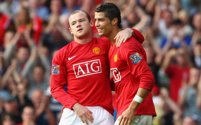Wayne Rooney Cristiano Ronaldo
