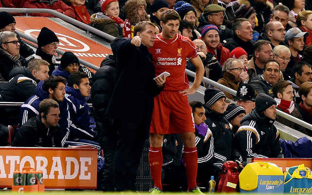 Steven Gerrard and Brendan Rodgers - Liverpool