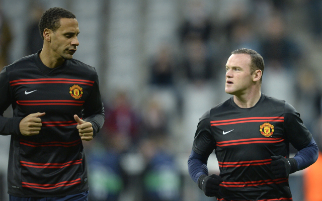 Wayne Rooney & Rio Ferdinand - Man United