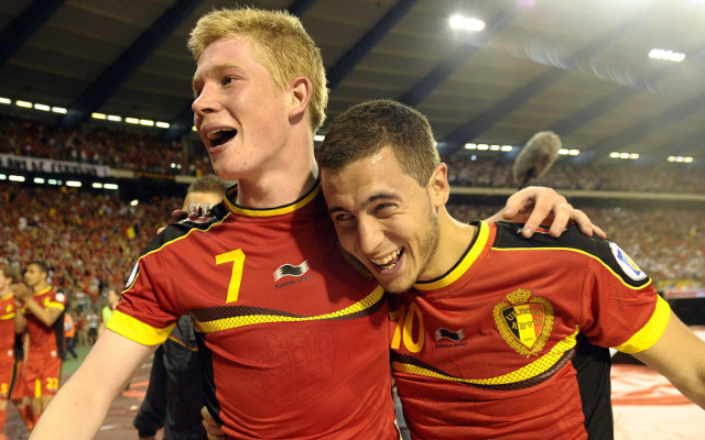 Eden Hazard is hopeful Belgium can make the most of their 'Golden Generation' of star players - in contrast to England.