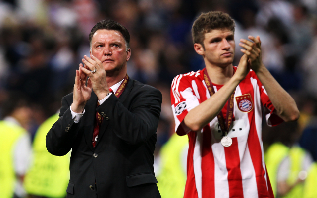 Louis van Gaal Thomas Muller