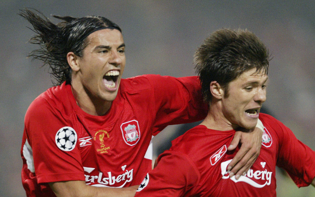 Milan Baros & Xabi Alonso - Liverpool