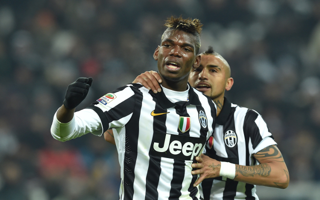 Paul Pogba Arturo Vidal Juventus