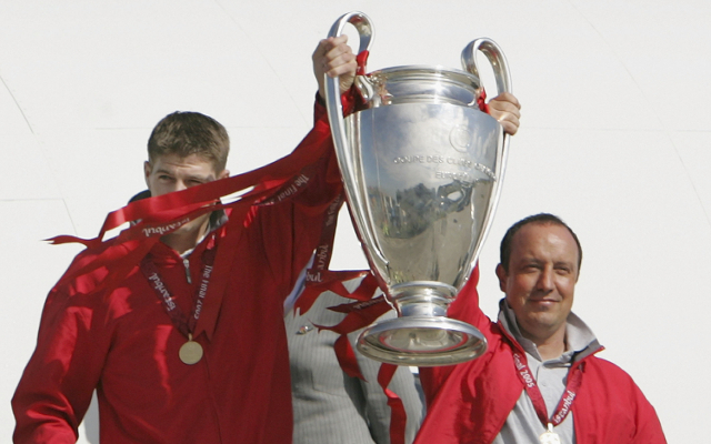 Steven Gerrard & Rafa Benitez - Liverpool