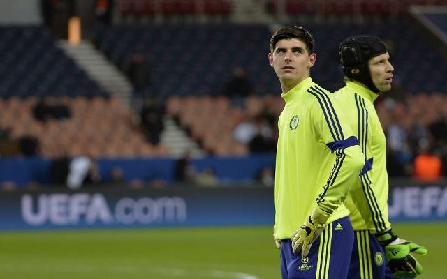 Thibaut Courtois Petr Cech Chelsea