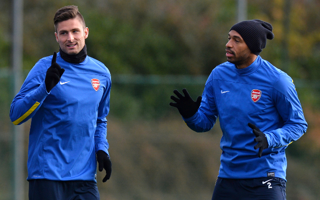 Thierry Henry & Olivier Giroud -Arsenal