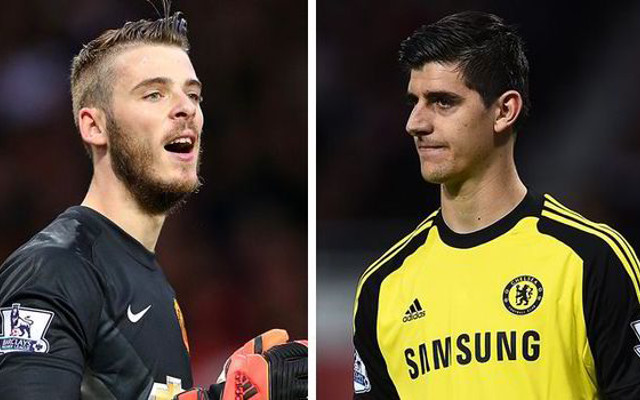 De Gea and Courtois